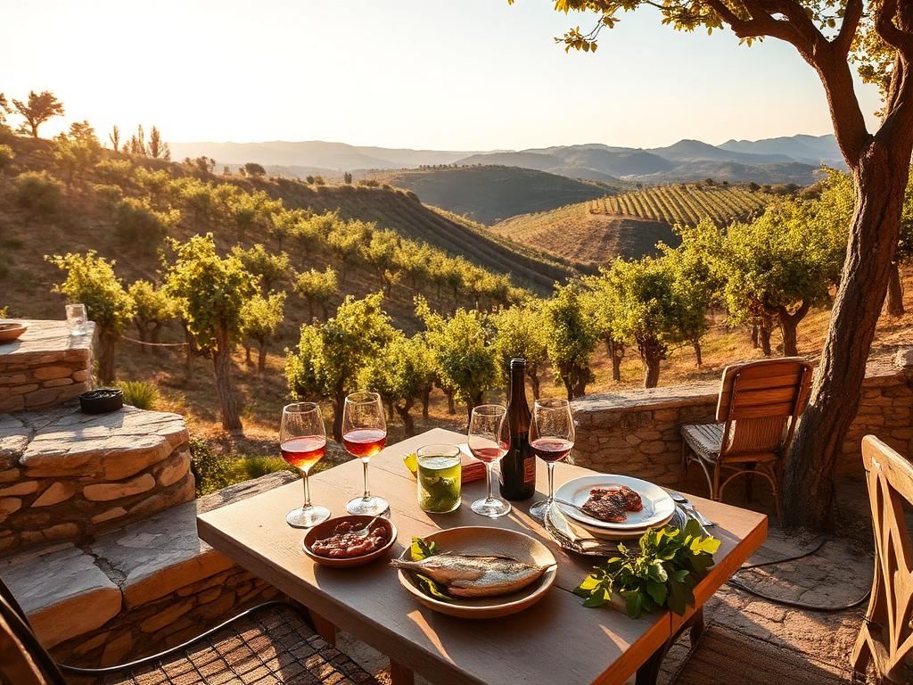 Bandol Vineyard Lunch