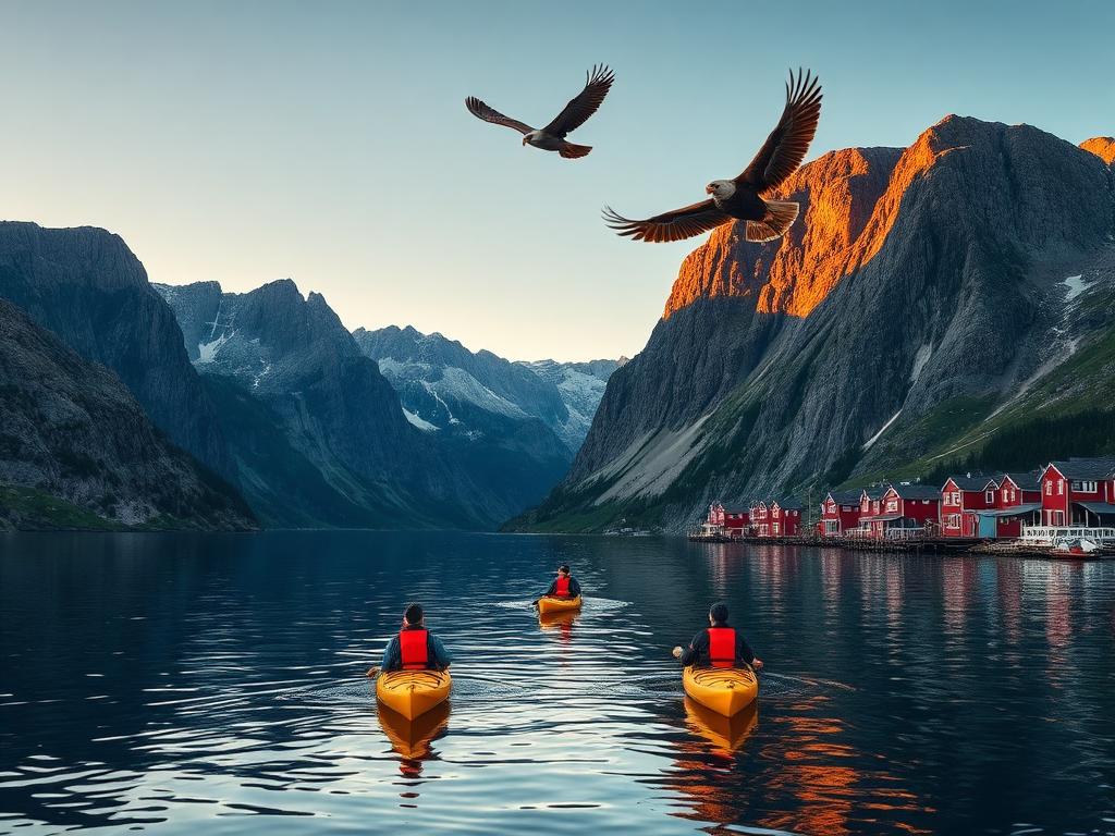 Sea Kayak with the Eagles