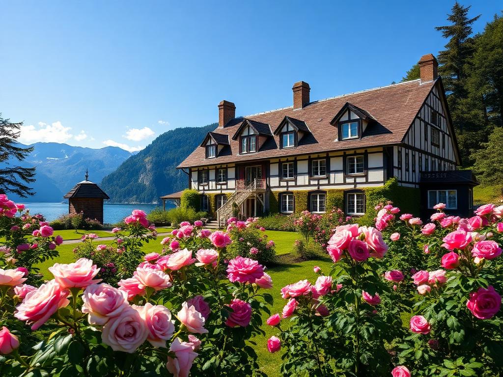 Baroniet Rosendal & Rose Garden